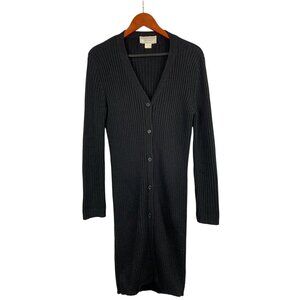 United States Sweaters Womens Long Black Cardigan Sweater S